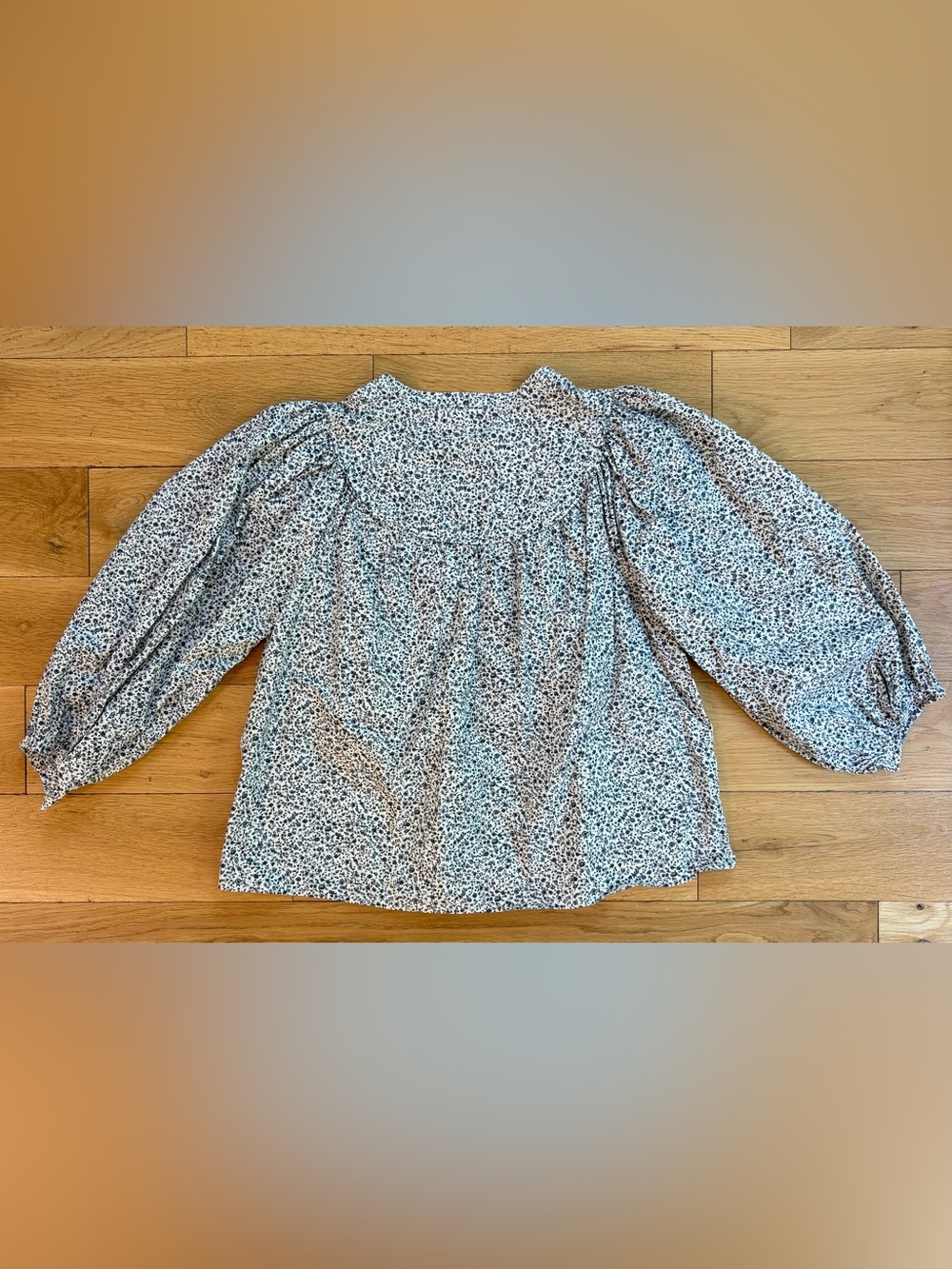 Doen Berkley Top - Navy Champignon Floral - Picture 3 of 8
